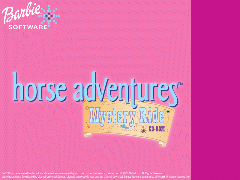 Barbie Horse Adventures Mystery Ride Windows gamerip 2003 MP3 Download Barbie Horse Adventures Mystery Ride Windows gamerip 2003 Soundtracks for FREE